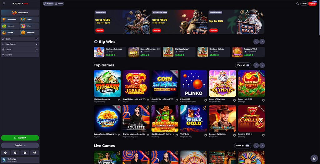 Discover the Excitement of Casino Katana Spin UK Discover the Excitement of Casino Katana Spin UK